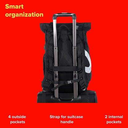 Canyon RT-7 Urban 17.3'' Backpack - Black