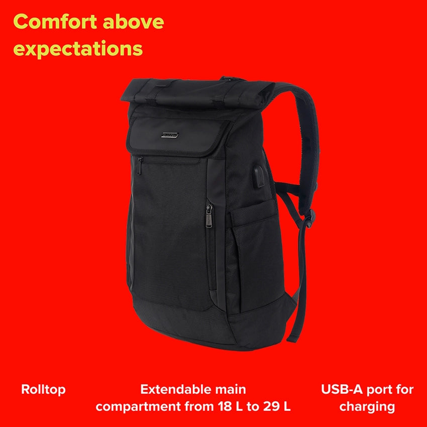 Canyon RT-7 Urban 17.3'' Backpack - Black