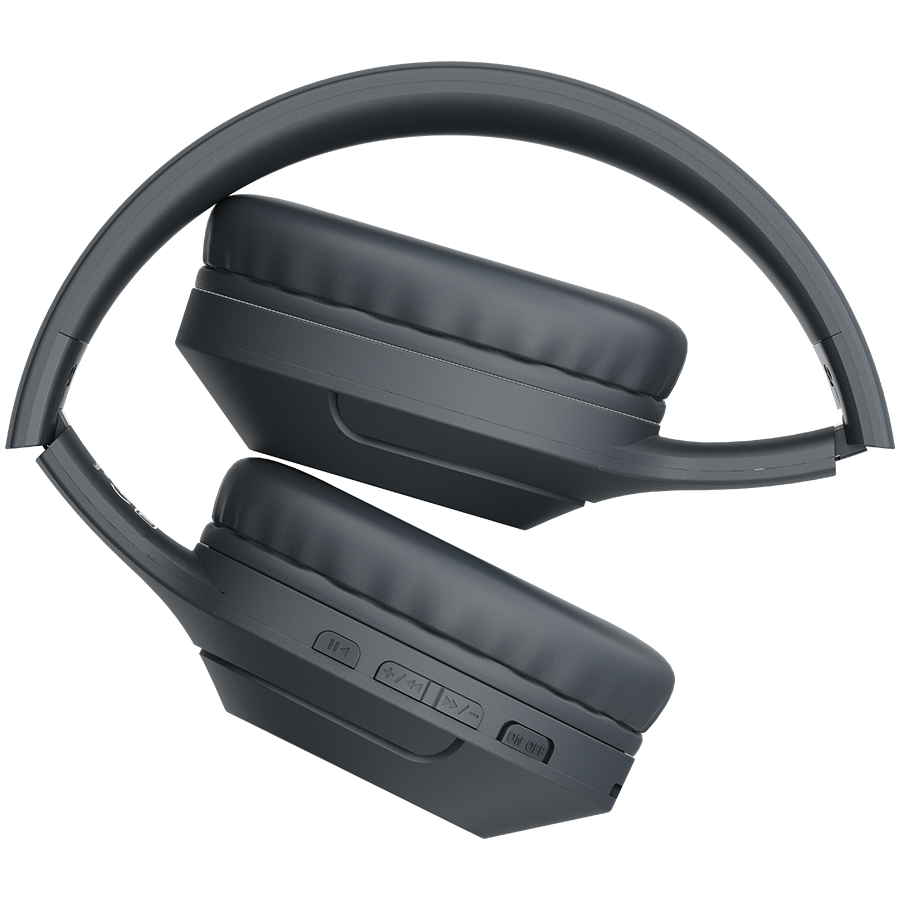 Canyon BTHS-3 Wireless Over-Ear Headphones - Dark Gray