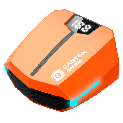 Canyon Doublebee GTWS-2 Gaming True Wireless Earbuds - Orange