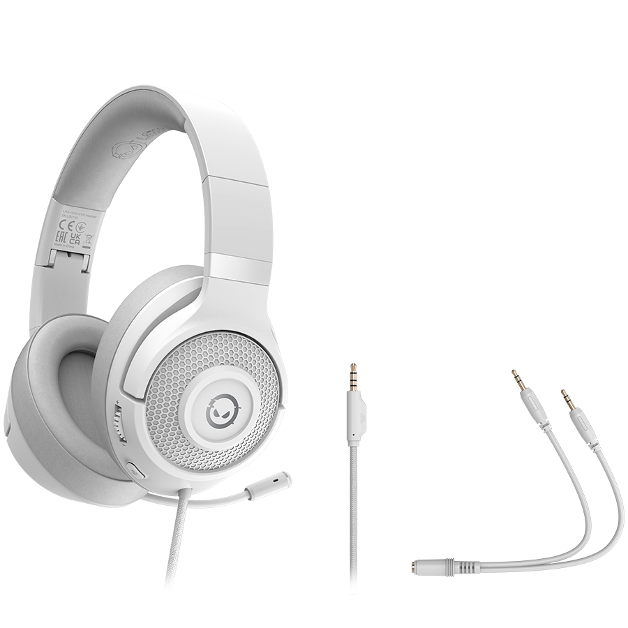 Lorgar Noah 101 Gaming Headset - White