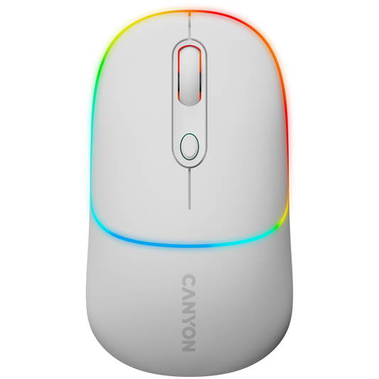 Canyon Dual Mode Wireless Mouse MW-22 - Snow White