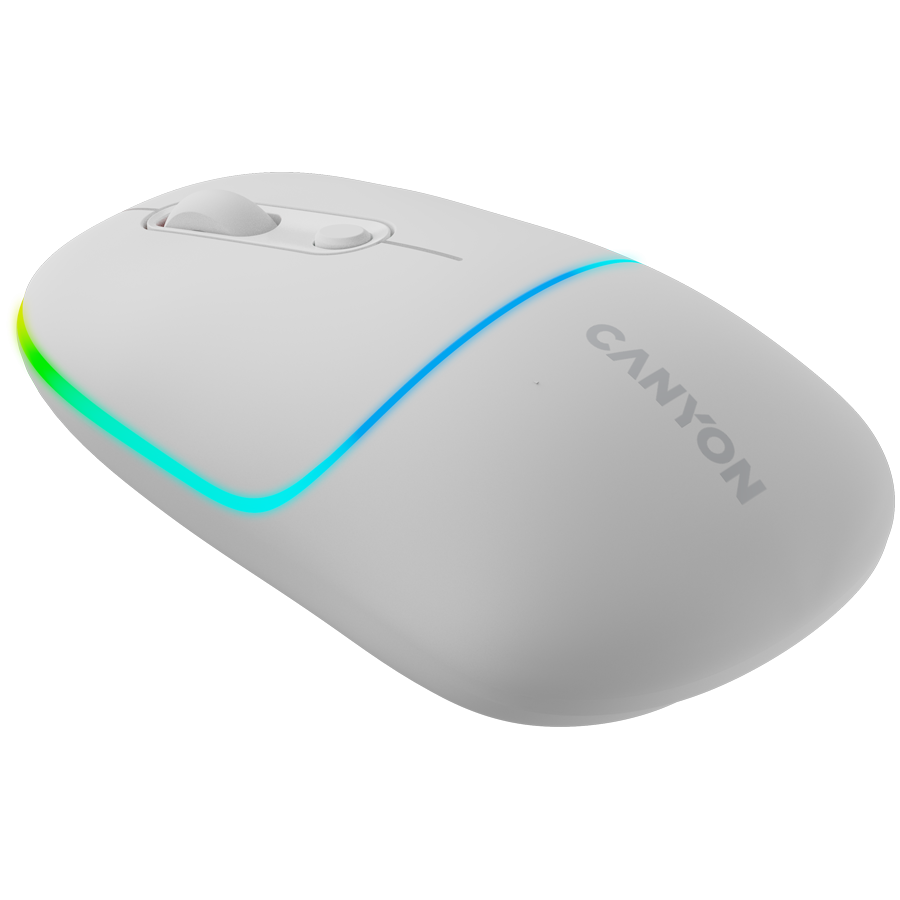Canyon Dual Mode Wireless Mouse MW-22 - Snow White