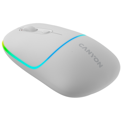 Canyon Dual Mode Wireless Mouse MW-22 - Snow White