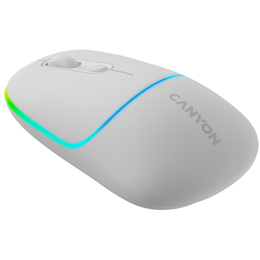 Canyon Dual Mode Wireless Mouse MW-22 - Snow White