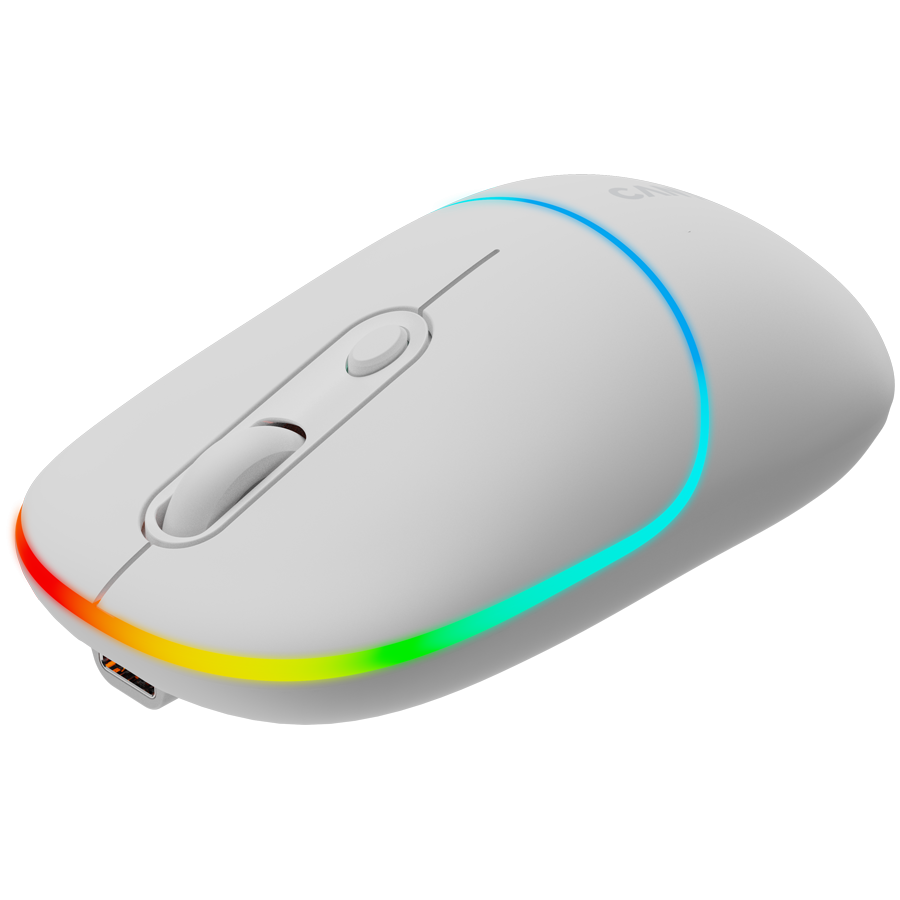Canyon Dual Mode Wireless Mouse MW-22 - Snow White
