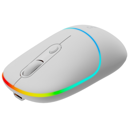 Canyon Dual Mode Wireless Mouse MW-22 - Snow White