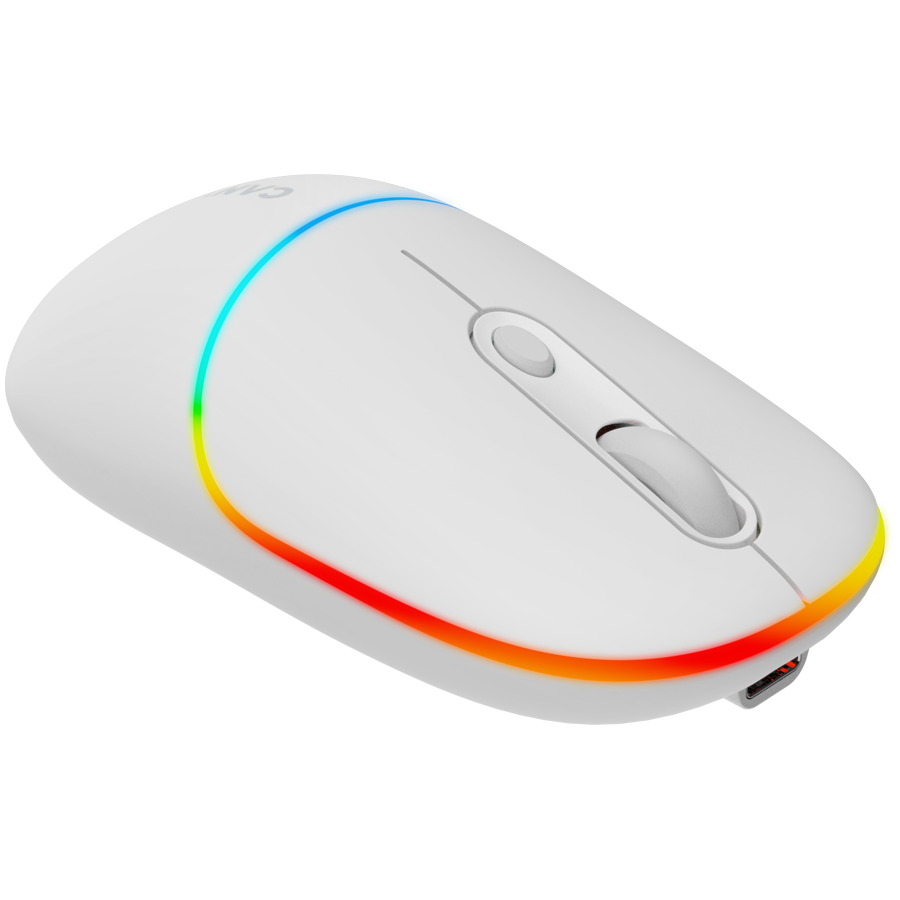 Canyon Dual Mode Wireless Mouse MW-22 - Snow White