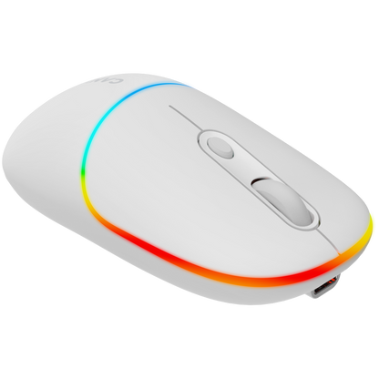 Canyon Dual Mode Wireless Mouse MW-22 - Snow White