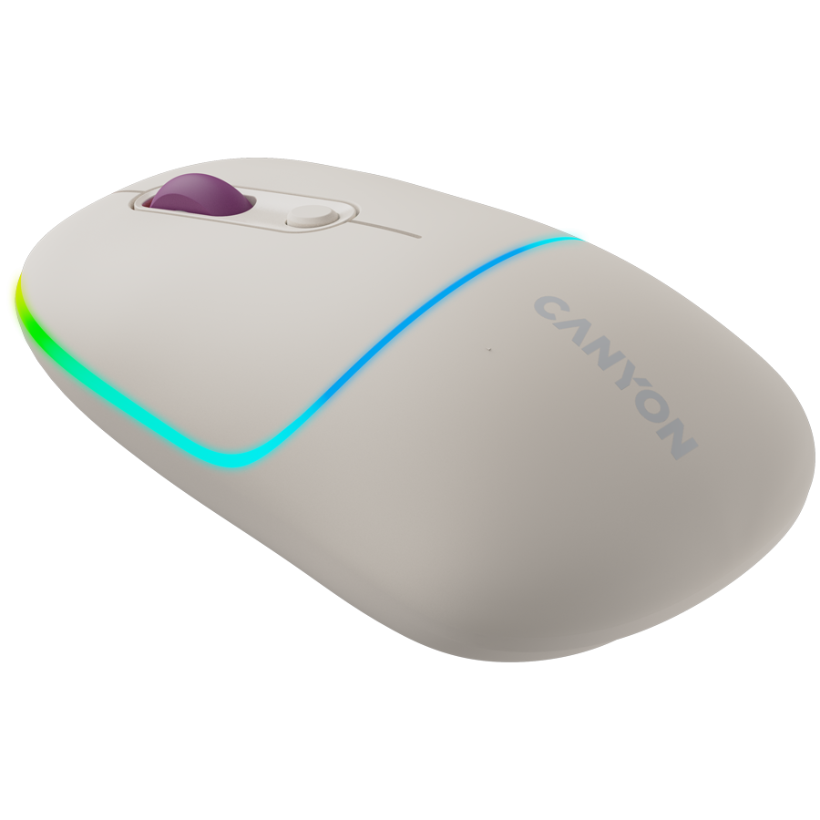 Canyon Dual Mode Wireless Mouse MW-22 - Rice