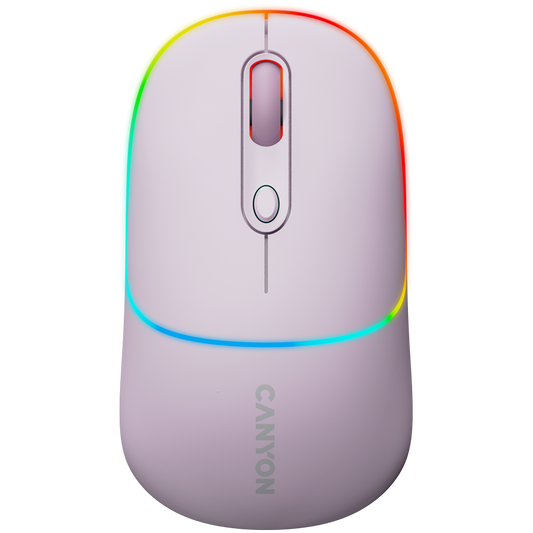 Canyon Dual Mode Wireless Mouse MW-22 - Pearl Rose