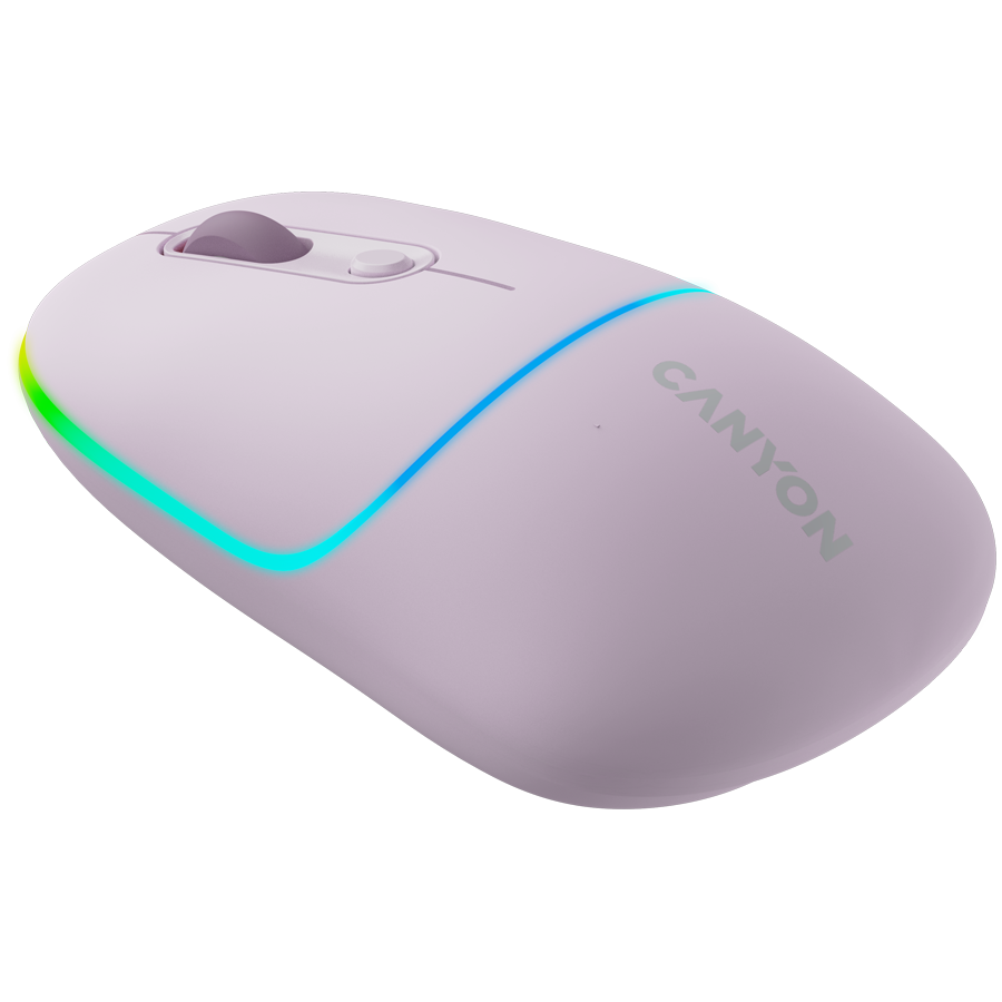 Canyon Dual Mode Wireless Mouse MW-22 - Pearl Rose