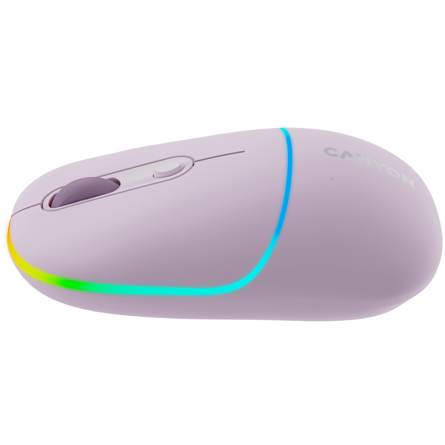 Canyon Dual Mode Wireless Mouse MW-22 - Pearl Rose