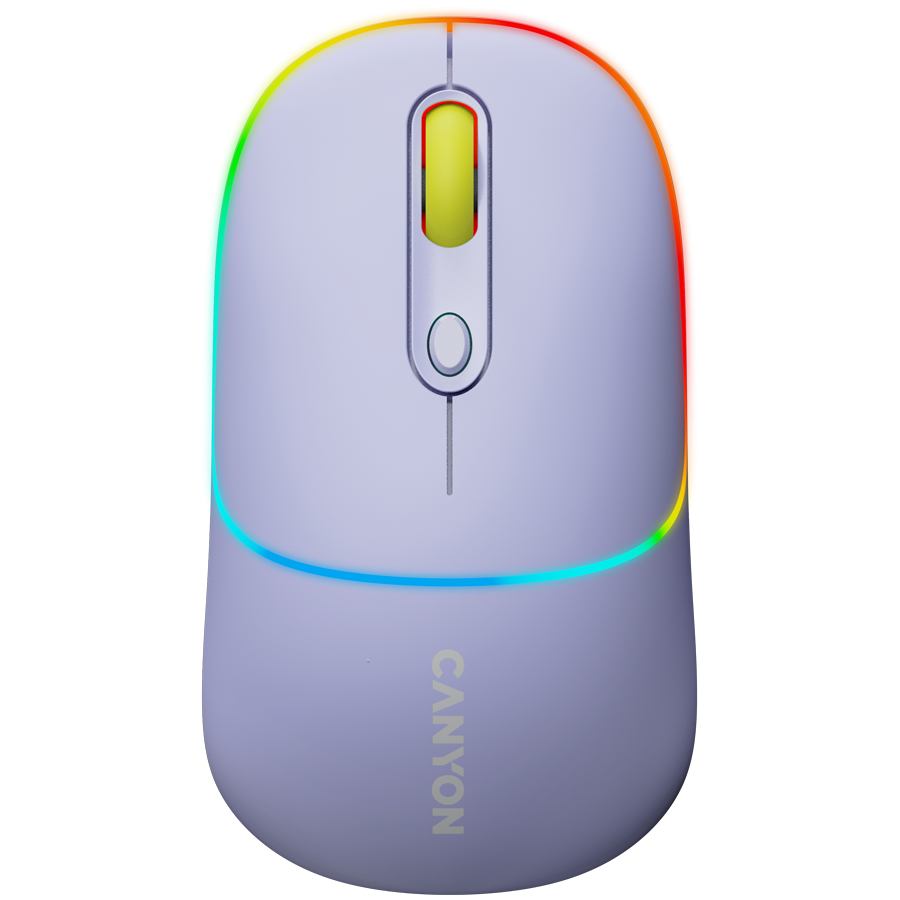 Canyon Dual Mode Wireless Mouse MW-22 - Lavender