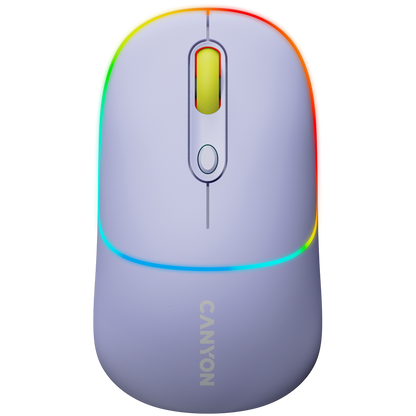 Canyon Dual Mode Wireless Mouse MW-22 - Lavender
