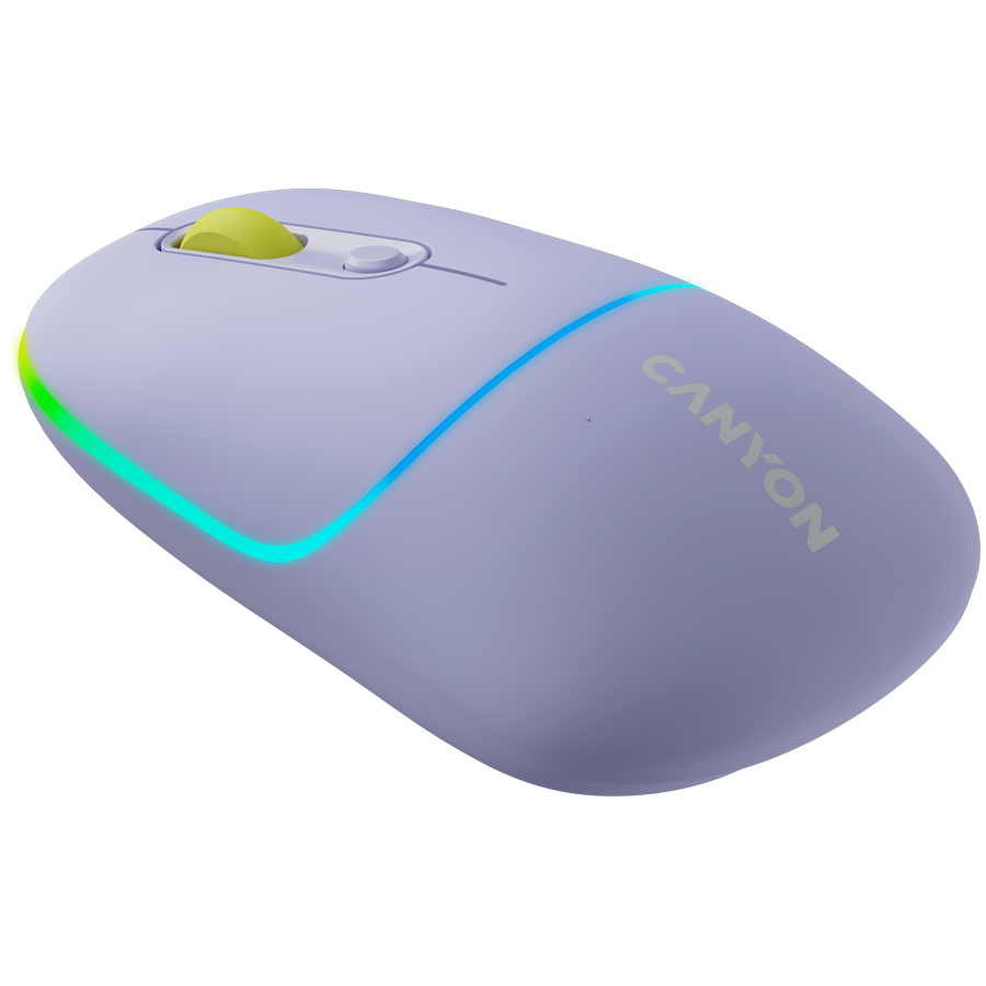 Canyon Dual Mode Wireless Mouse MW-22 - Lavender