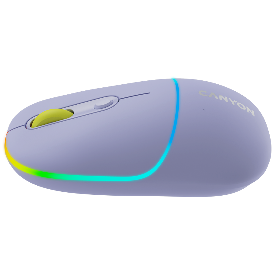 Canyon Dual Mode Wireless Mouse MW-22 - Lavender