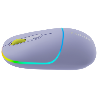 Canyon Dual Mode Wireless Mouse MW-22 - Lavender