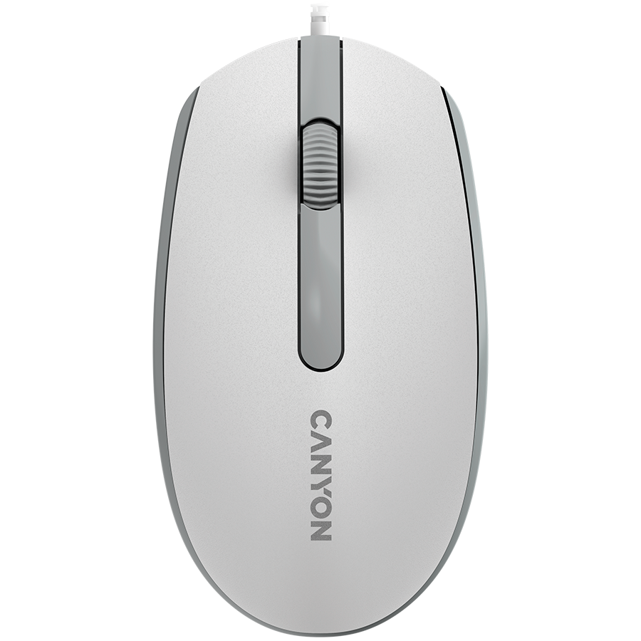 Canyon Wired Mouse M-10 - White Grey