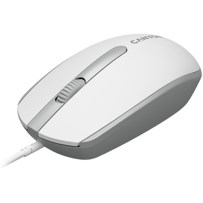 Canyon Wired Mouse M-10 - White Grey