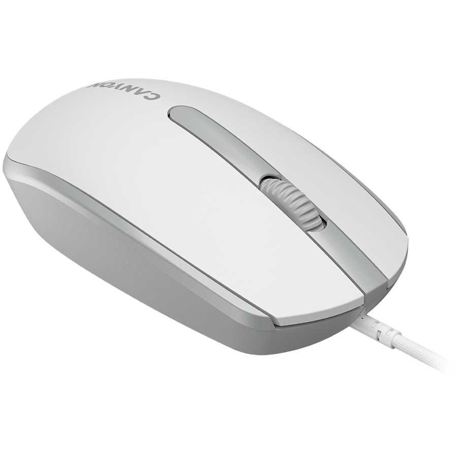 Canyon Wired Mouse M-10 - White Grey