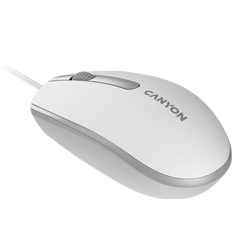 Canyon Wired Mouse M-10 - White Grey