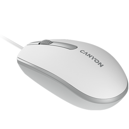 Canyon Wired Mouse M-10 - White Grey