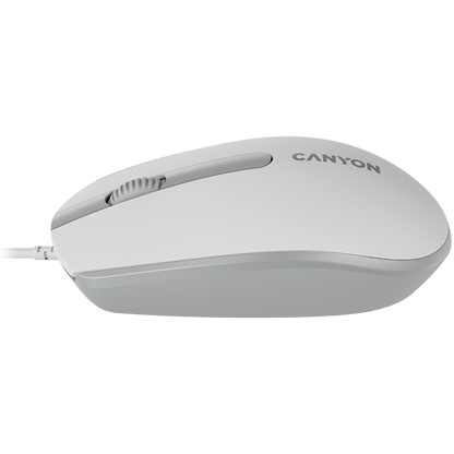 Canyon Wired Mouse M-10 - White Grey