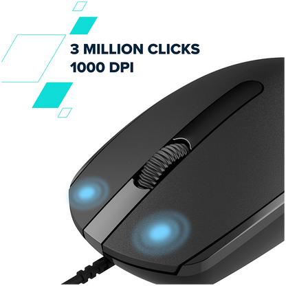 Canyon Wired Mouse M-10 - White Grey