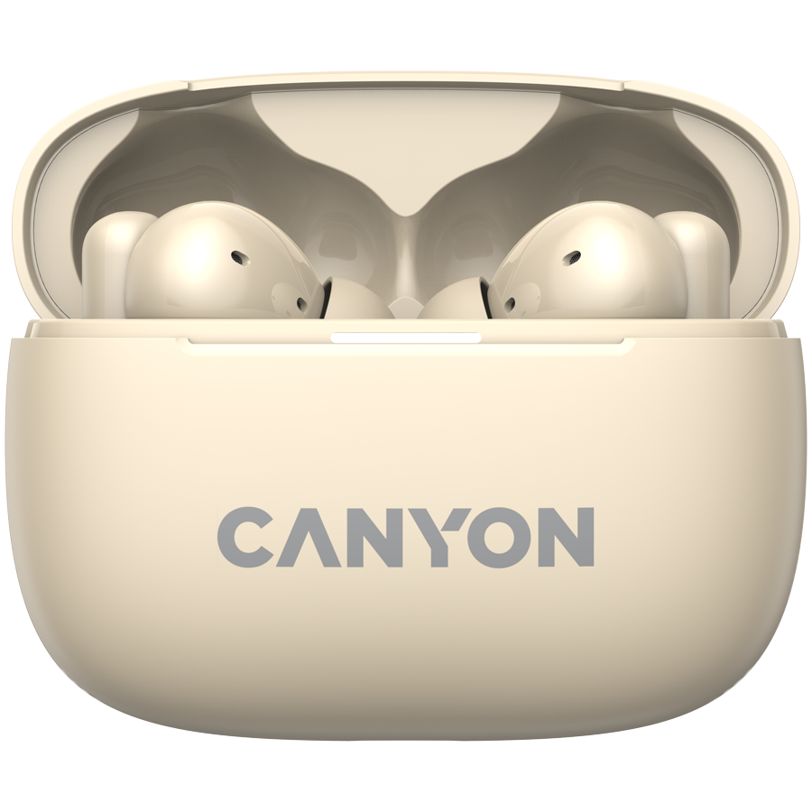 Canyon OnGo TWS-10 ANC+ENC True Wireless Earbuds - Beige