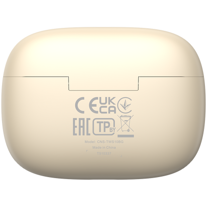 Canyon OnGo TWS-10 ANC+ENC True Wireless Earbuds - Beige