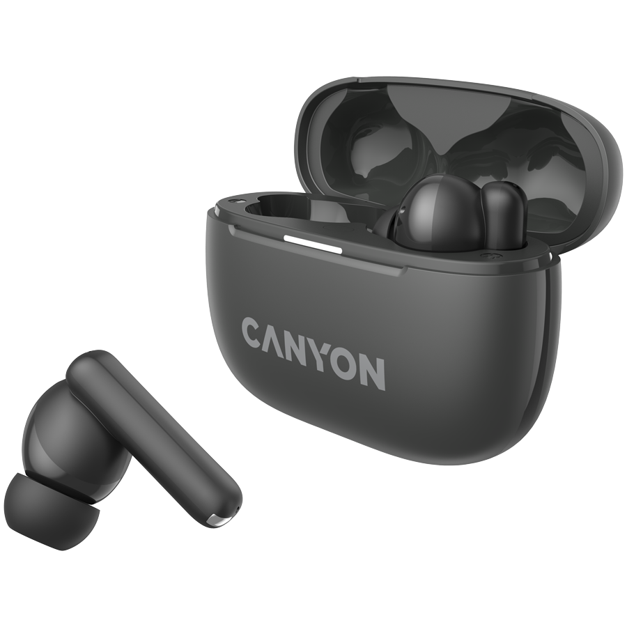 Canyon OnGo TWS-10 ANC+ENC True Wireless Earbuds - Grey