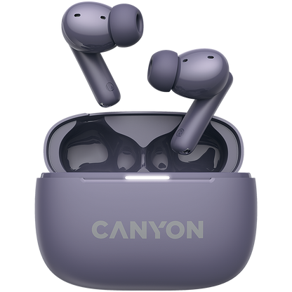Canyon OnGo TWS-10 ANC+ENC True Wireless Earbuds - Purple