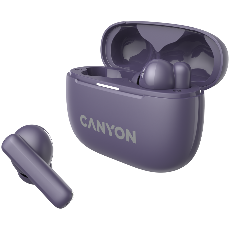 Canyon OnGo TWS-10 ANC+ENC True Wireless Earbuds - Purple