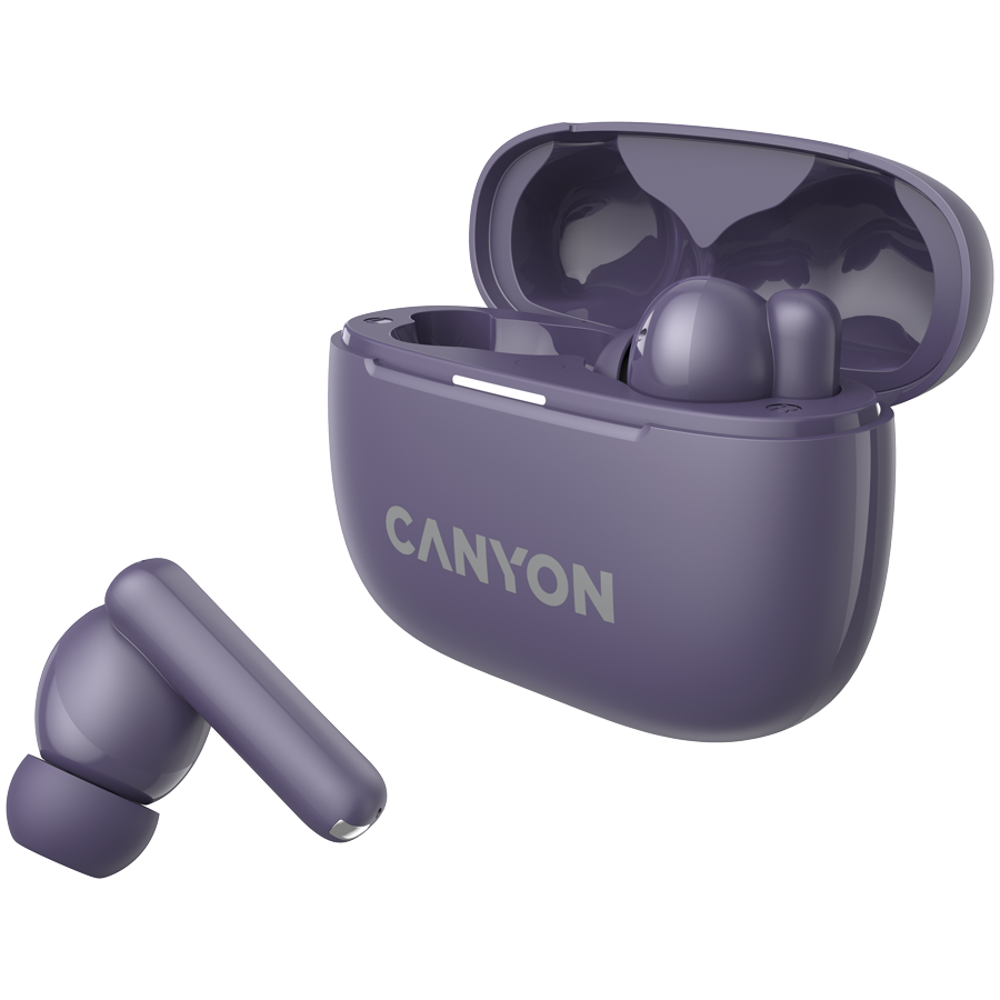 Canyon OnGo TWS-10 ANC+ENC True Wireless Earbuds - Purple