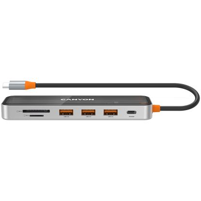 Canyon DS-13 7-in-1 USB-C Hub 4K - Space Grey