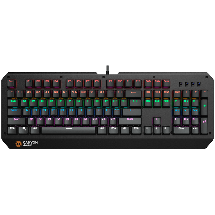Canyon Hazard Mechanical Gaming Keyboard GK-6 - Black