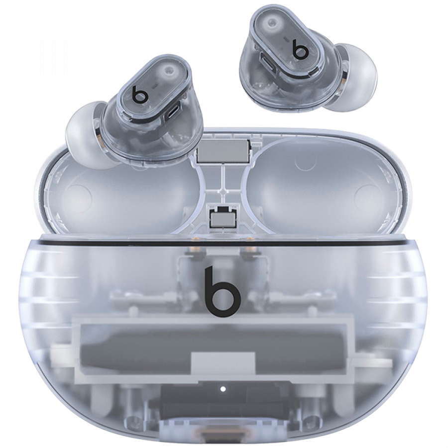 Beats Studio Buds + True Wireless Noise Cancelling Earbuds - Transparent