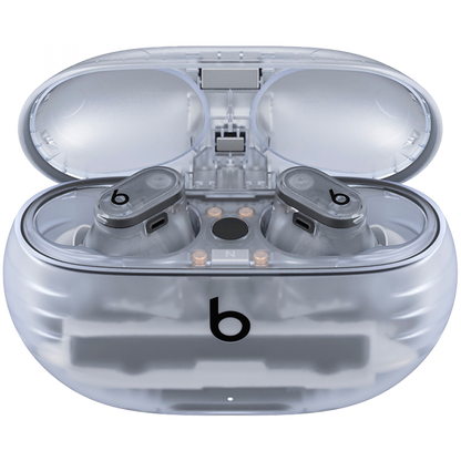 Beats Studio Buds + True Wireless Noise Cancelling Earbuds - Transparent
