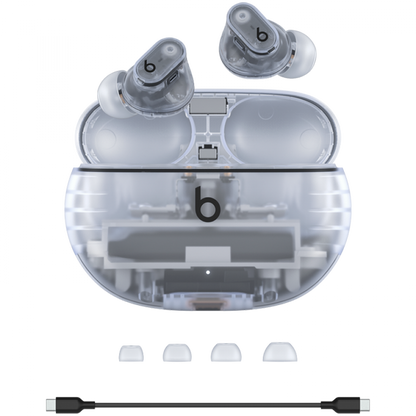 Beats Studio Buds + True Wireless Noise Cancelling Earbuds - Transparent