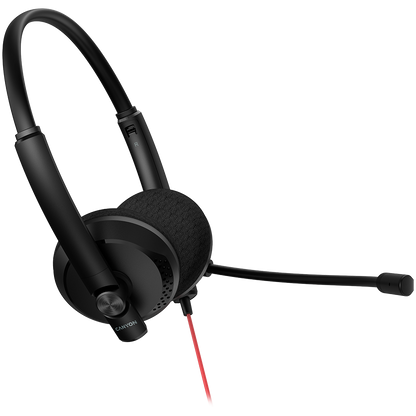 Canyon HS-07 Wired PC Conference Headset - Black