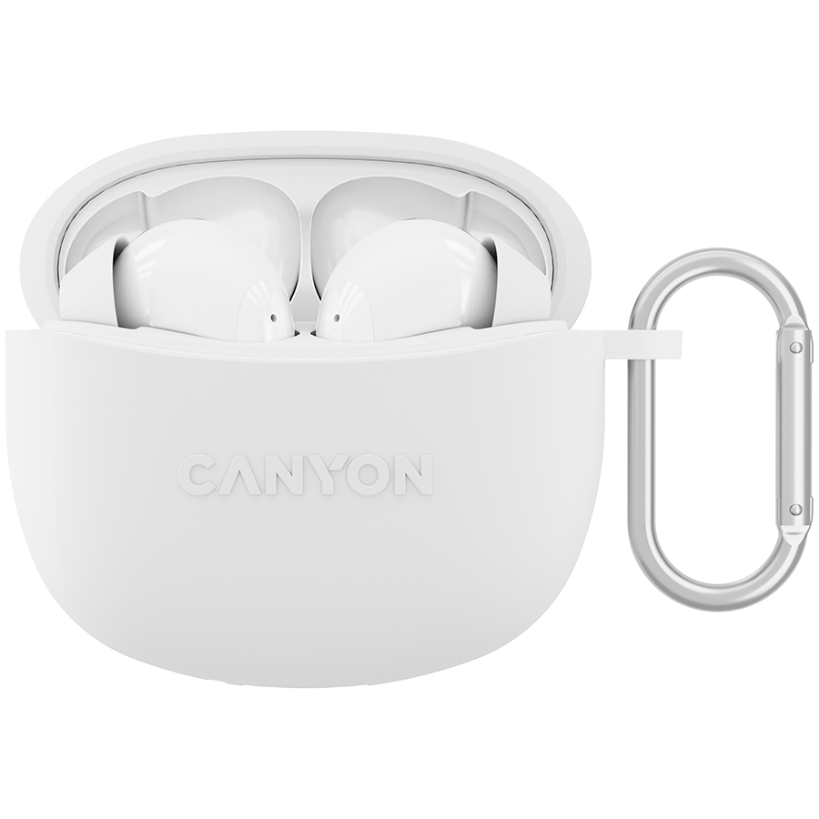 Canyon TWS-5 True Wireless Earbuds - White