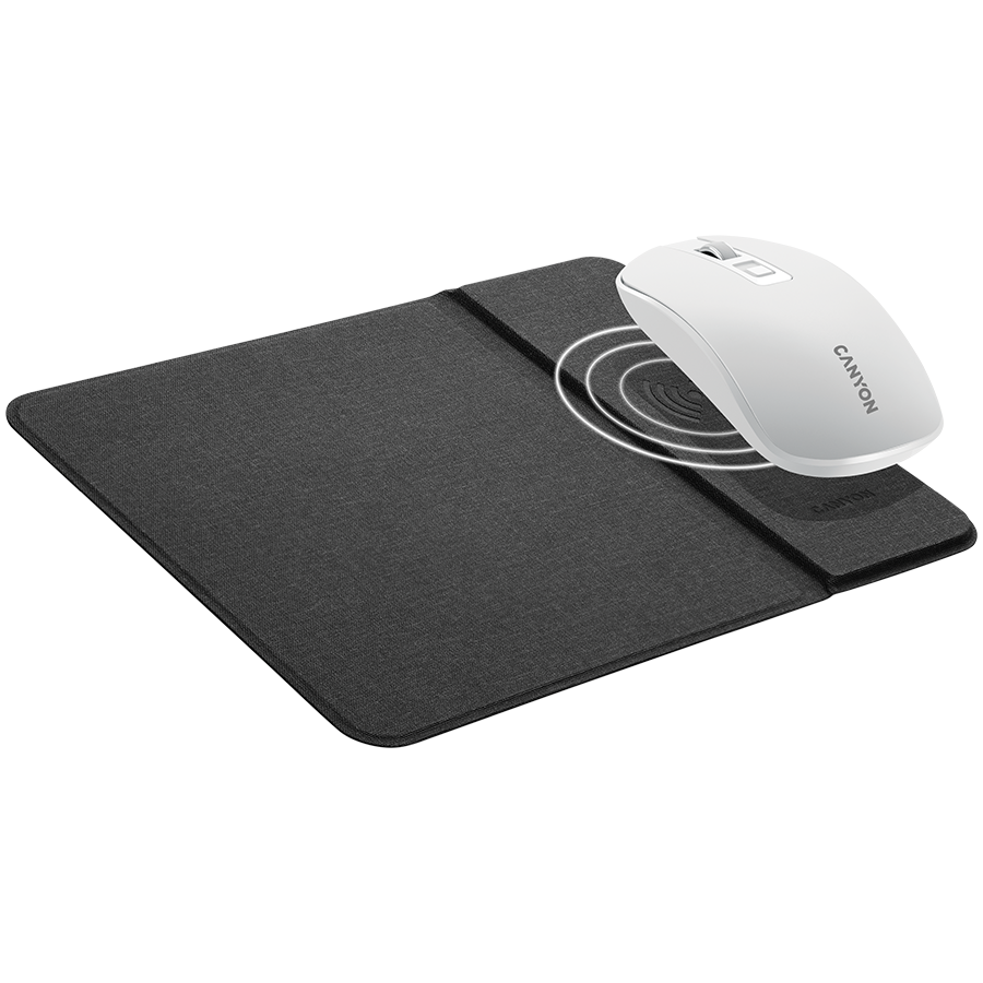 Canyon Wireless Charging Mouse Pad MP-W5 - Black