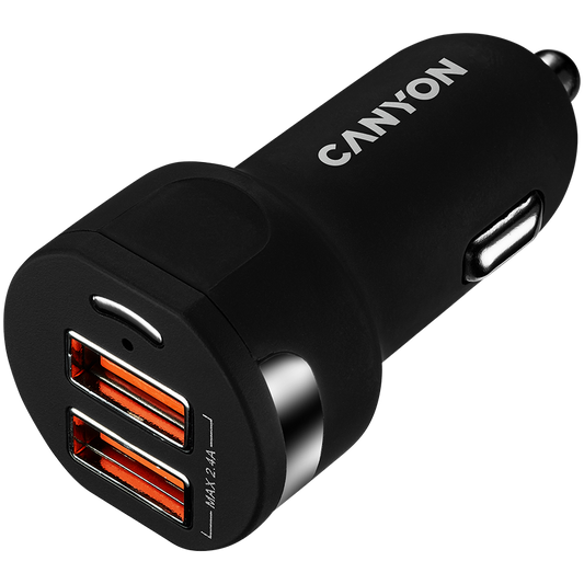 Canyon Car Charger 2.4A 2x USB-A