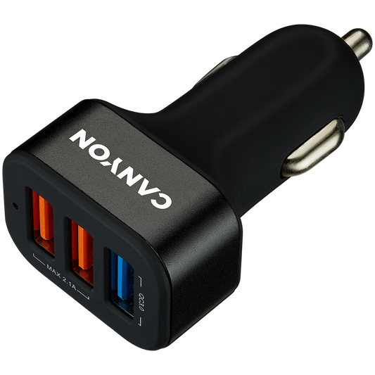 Canyon Car Charger QC 3.0 3x USB-A