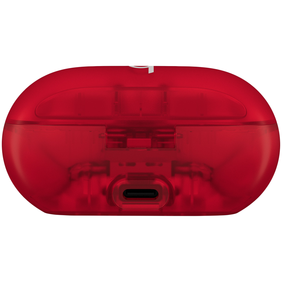 Beats Solo Buds - True Wireless Earbuds - Transparent Red