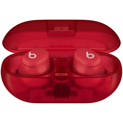Beats Solo Buds - True Wireless Earbuds - Transparent Red