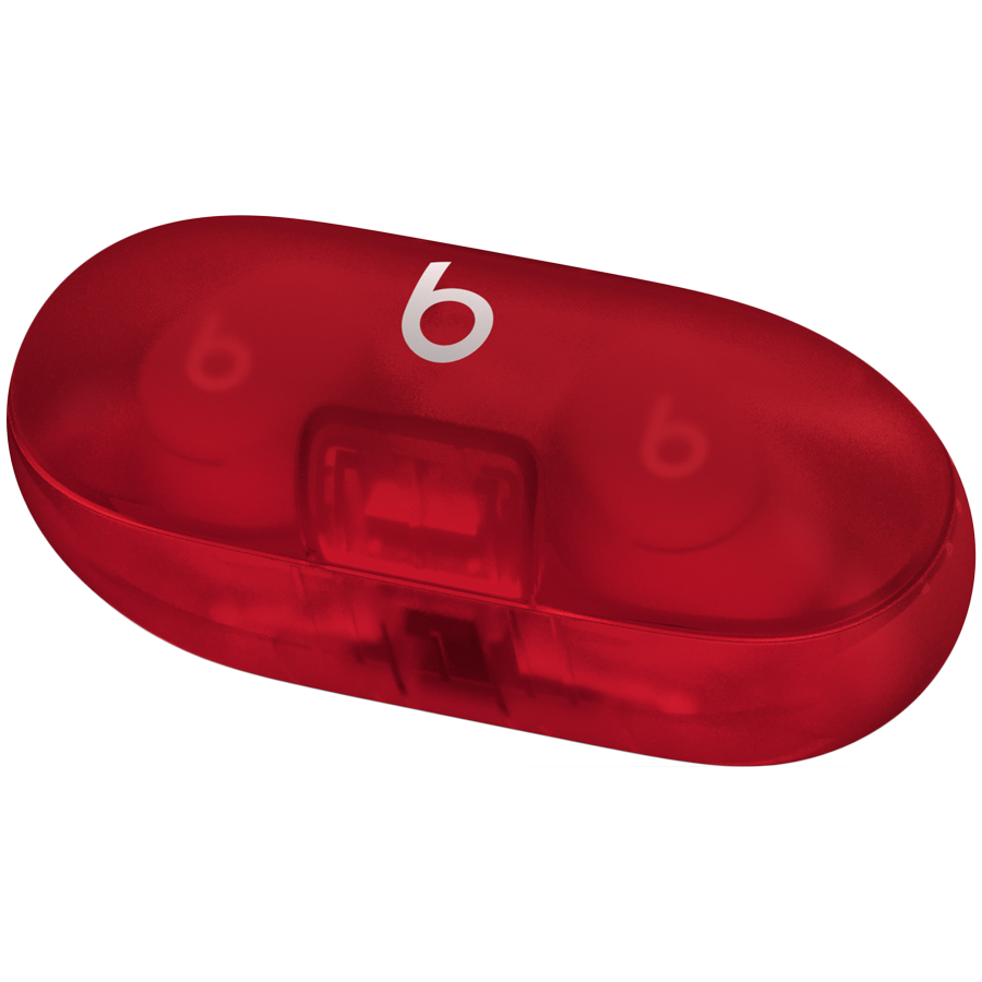 Beats Solo Buds - True Wireless Earbuds - Transparent Red