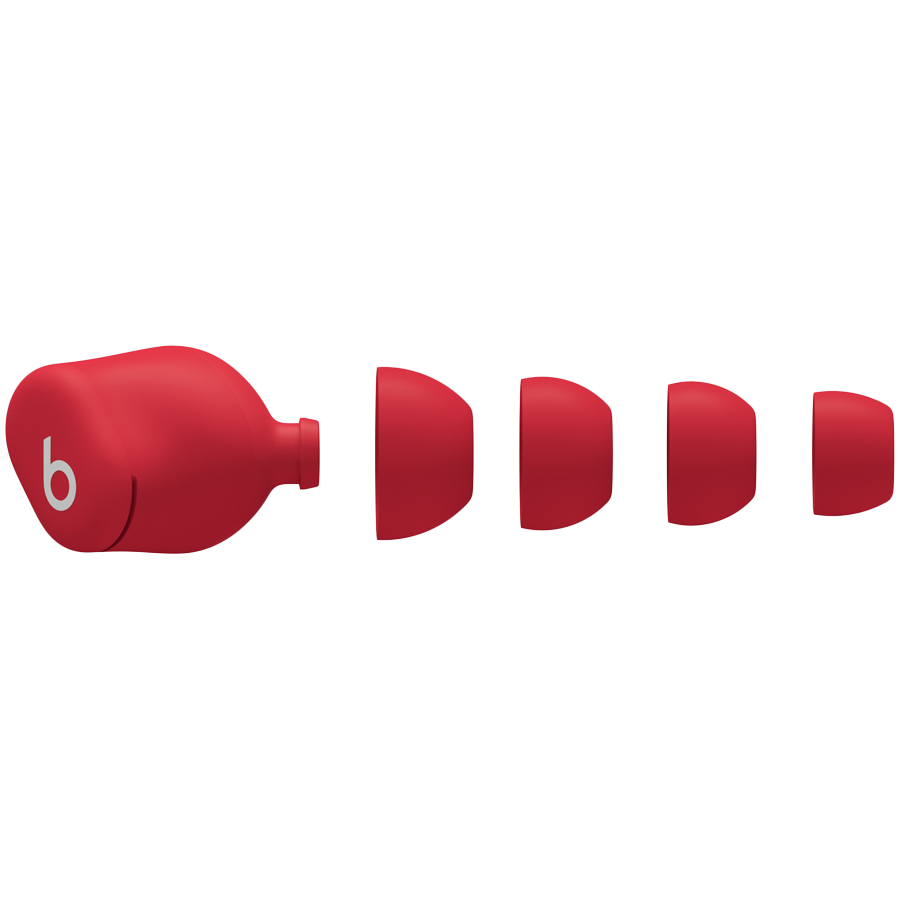 Beats Solo Buds - True Wireless Earbuds - Transparent Red