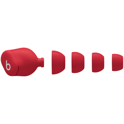 Beats Solo Buds - True Wireless Earbuds - Transparent Red